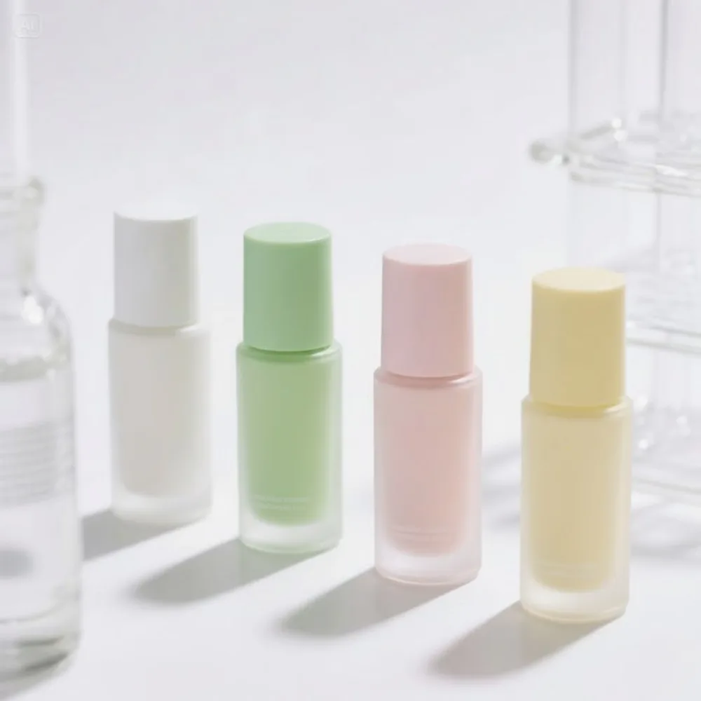 ขวดหัวปั๊มสีเงินดีไซน์พรีเมียมโทนน้ำตาล